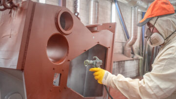 Avex Metall Subcontracting of steel constructions. Coating of steel structures - wet painting